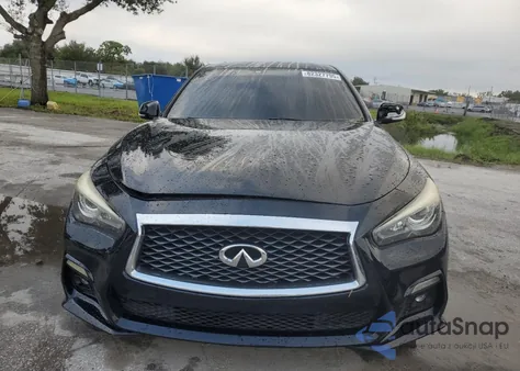 2018 Infiniti Q50 Pure from USA, damaged, VIN JN1CV7AP5JM240502